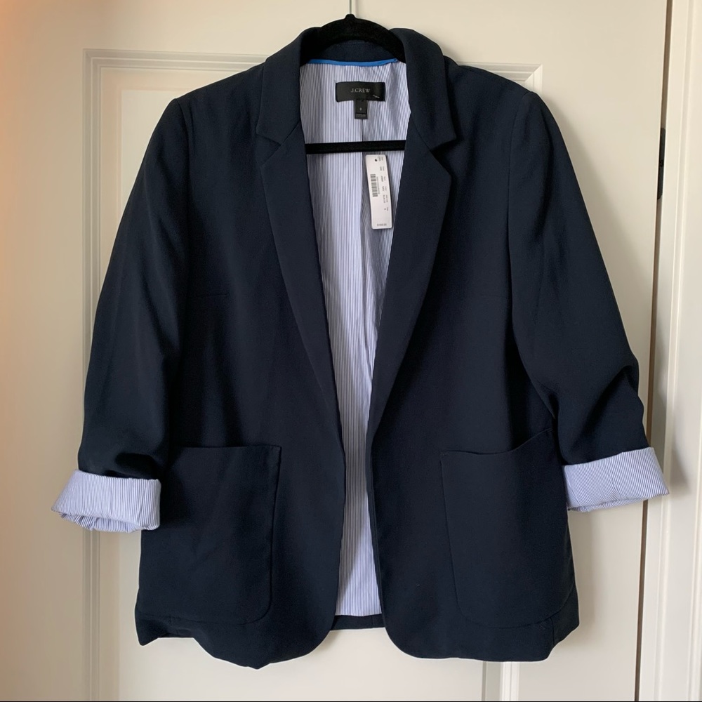 NWT jcrew navy blazer
